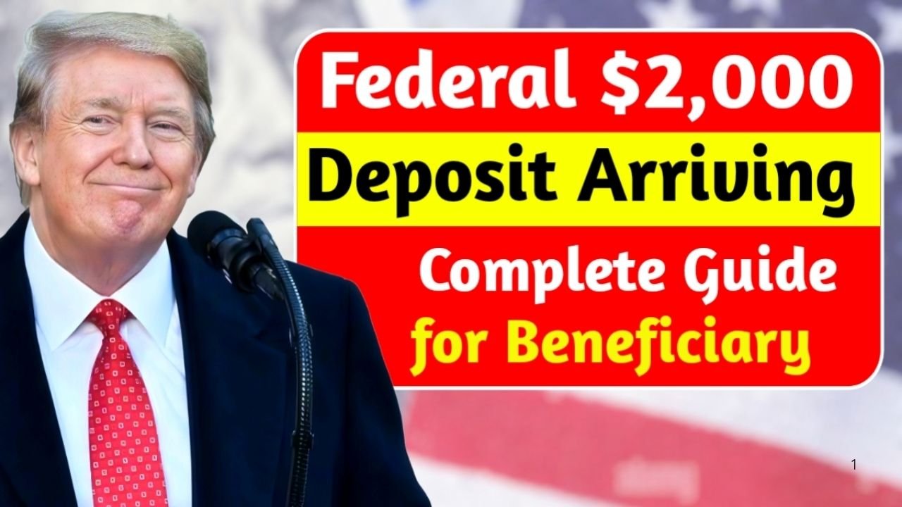 Federal $2,000 Deposit for November 2025: Real Update, Eligibility & What Americans Should Know